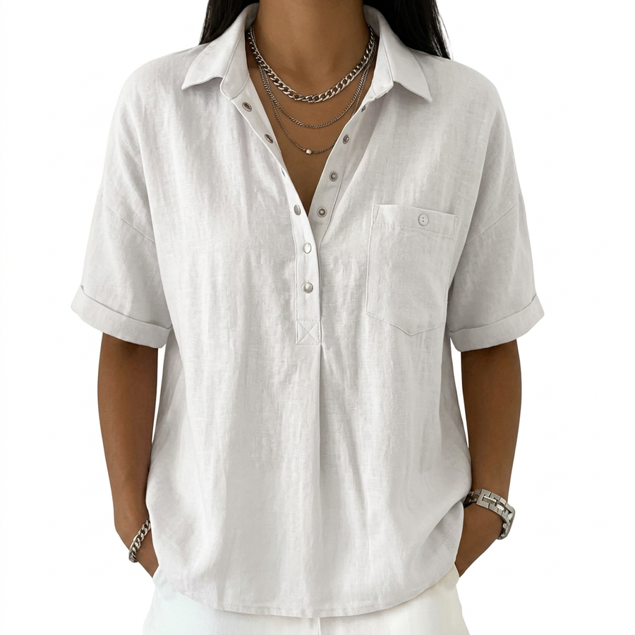 Perrinby Relaxed Summer Blouse