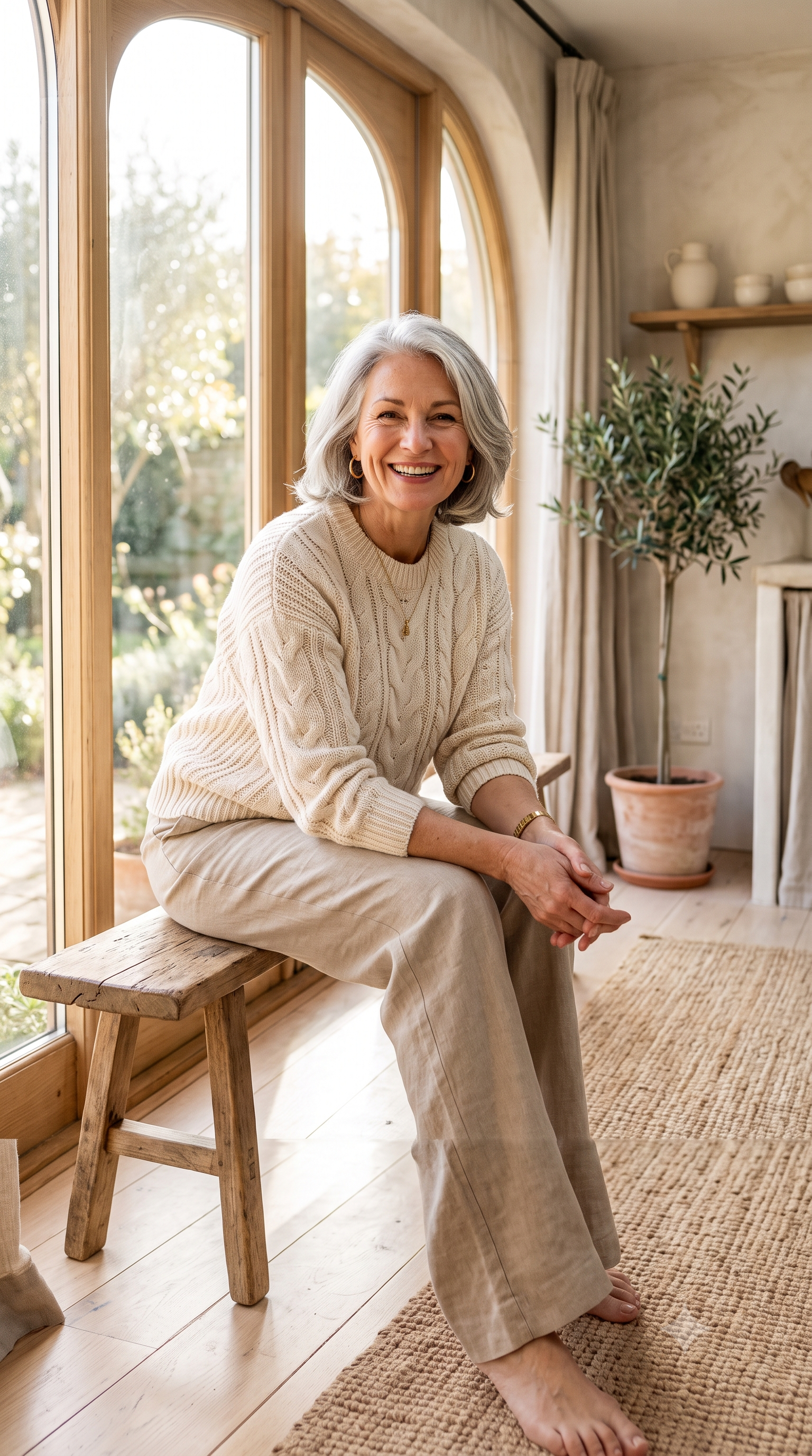 Casey Parker comfort lifestyle mobile hero